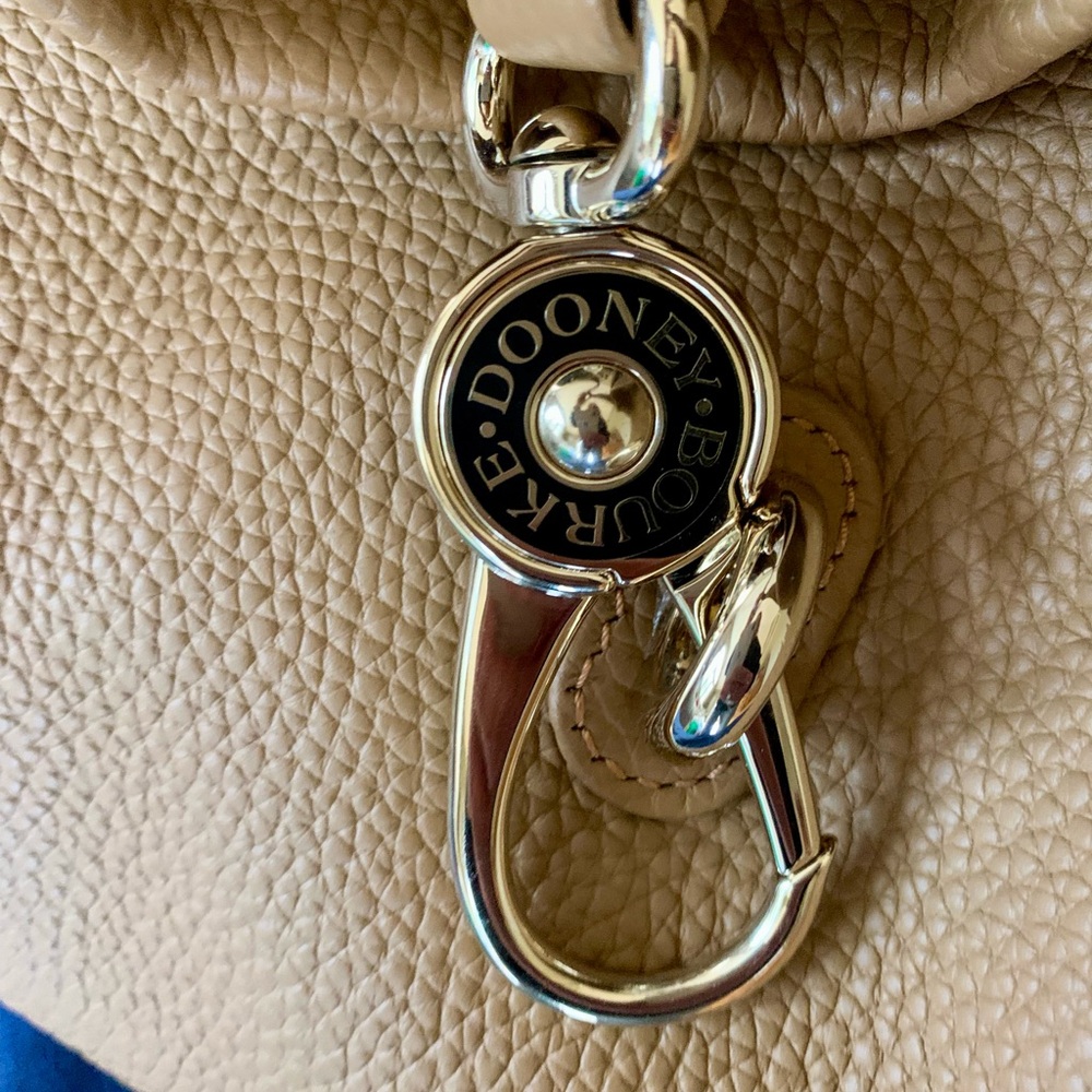 NEW - Dooney & Burke Sambra Logo Lock Sac - Picture 3 of 7